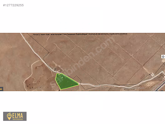 BAYAT MH DE İNTİKALDEN BÖLÜNME TOKİ YANI SATILIK TARLA HİSSESİ #1277229255