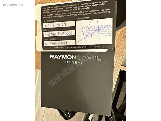 Raymond Weil / Raymond Weil Freelancer Otomatik Garantili Tertemiz