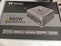 Thermaltake Gf A3 850w Gold pcie Gen5 Atx 3.0 Gold Power #1283230036