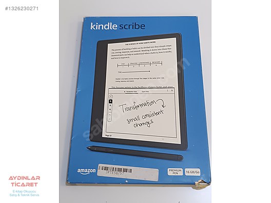 Kindle Scribe 2022 16gb Premium Pen + Kılıf - 04.02.2027 Garanti