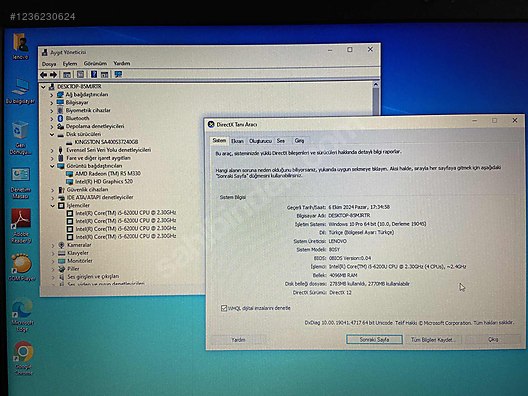 FULLHD İ5 6.NESİL AMD RADEON R5 M330 4GB DDR4 RAM 256GB SSD - İlan ve ...