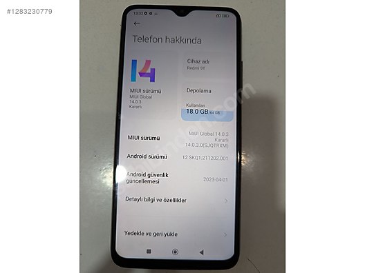 İkinci El ve Sıfır Alışveriş / Cep Telefonu & Aksesuar / Cep Telefonu / Xiaomi / Redmi 9T