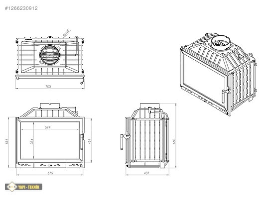 İkinci El ve Sıfır Alışveriş / Bahçe & Yapı Market / Yapı Malzemeleri / Isıtma / Soba & Şömine