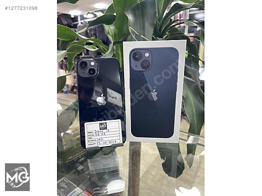Resim Apple iPhone 13 İkinci El TR | 128 GB | Siyah İkinci El MUSAB 2 AYLIK İPHONE 13 SATIYOR