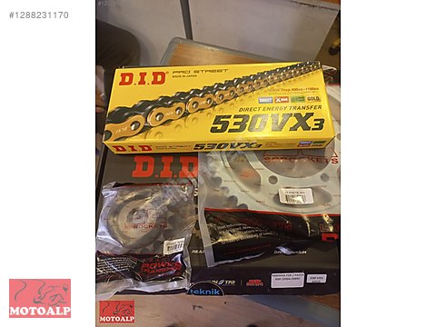 Şanzıman / yamaha fz6 fazer 600 zincir dişli seti did vx3