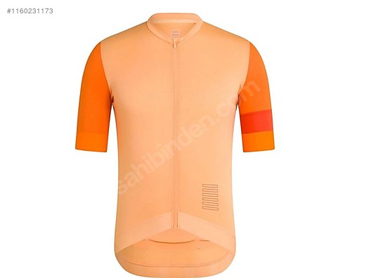 RAPHA Mens Pro Team Training Jersey Peach Orange SIFIR at sahibinden 1160231173