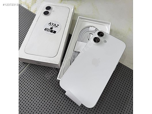 Apple / iPhone 16 / iPhone 16 128gb beyaz on sahibinden.com