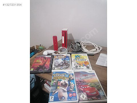 Nintendo wii 25.yıl özel seri kırmızı renk. softmod yapılmıştır on