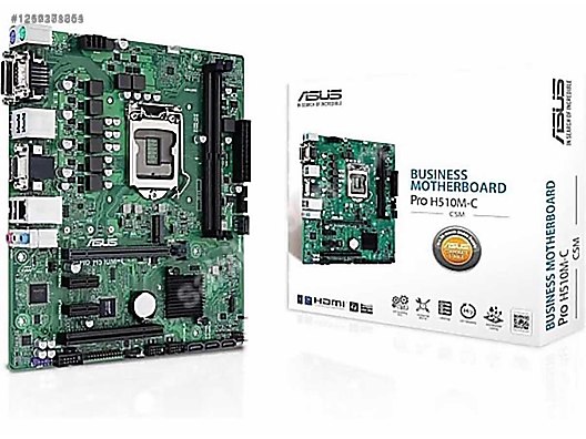 Asus Pro H510M-C / CSM 1200 Socket PCI SLOTLU sahibinden.comda