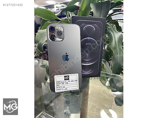 Resim Apple iPhone 12 Pro Max İkinci El TR | 128 GB | Gri İkinci El MUSAB HATASIZ İPHONE 12 PRO MAX SATIYOR