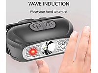 sensörlü ve şarjlı Kafa lambası