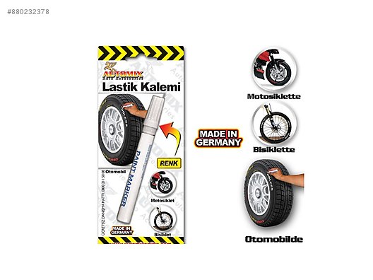 lastik boyama kalemi beyaz