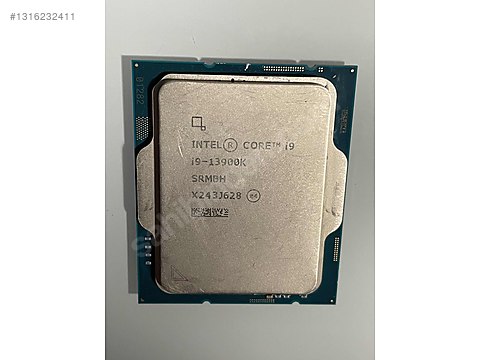 Intel Core i9-13900K CPU ジャンク Intel Core i9 13900K Soket 1700 13.Nesil 3GHz 36MB İşlemci