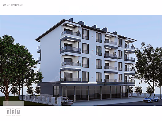 BİRİMDEN SATILIK ANAHTAR TESLİM LÜKS 1+1 DAİRELER İSTASYON MAH #1281232496