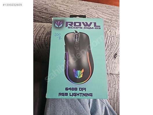 Rowl ROWL SCOPS RGM-03 - Royal Kludge Oyuncu Mouse - 1300232609