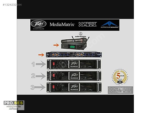 Professionel Paket 2+kule 2sub 3power Mix+mik Case USA Germany on