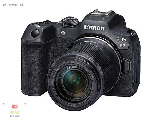 Aynasız / Canon / EOS R7 / Canon EOS R7 18-150mm Body Sıfır Kapalı