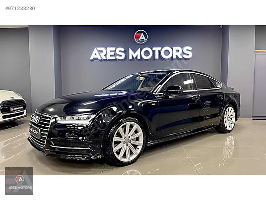 audi a7 3 0 tdi ares motors 2014 audi a7 3 0 tdi quattro matrix hafiza hatasiz at sahibinden com 971233280