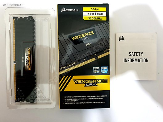 Vengeance LPX DDR4 32G(8GB×4枚) 2666MHz中古 Corsair Vengeance LPX 8GB DDR4 3200MHz RAM sahibinden.comda