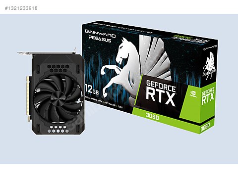 Gainward NVIDIA GeForce RTX 3060 12GB　中古 Gainward GeForce RTX 3060 Pegasus 12GB 192 Bit Sıfırdan Farksı on