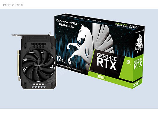 Gainward NVIDIA GeForce RTX 3060 12GB　中古 Gainward GeForce RTX 3060 Pegasus 12GB 192 Bit Sıfırdan Farksı on
