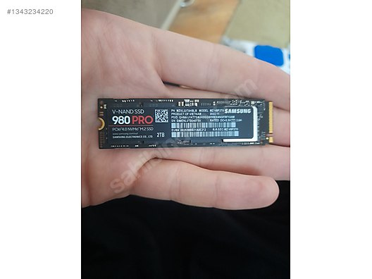 samsung 980 pro 2tb sahibinden.comda - 1343234220
