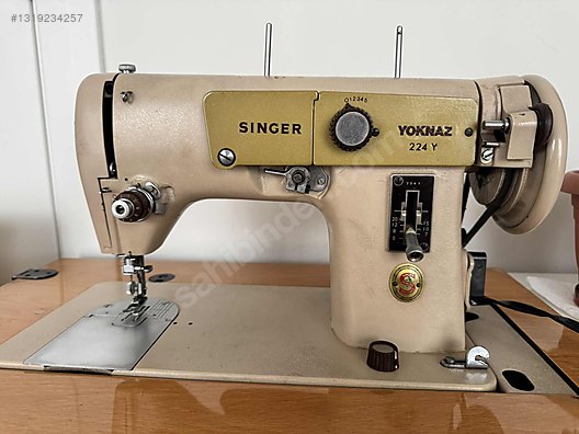 よっしー SİNGER YOKNAZ DİKİŞ MAKİNESİ NOSTALJİ sahibinden.comda - 1319234257