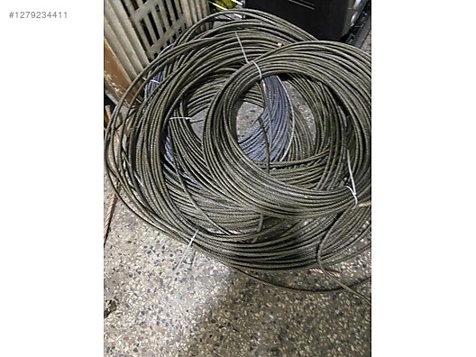 Tomruk çekme halatları 5 top - Kablo ve Yapı Malzemeleri sahibinden.com'da