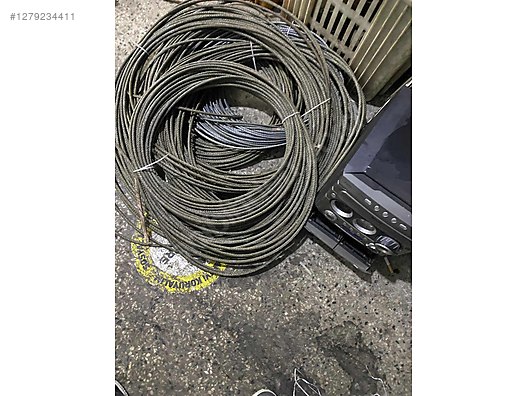 Tomruk çekme halatları 5 top - Kablo ve Yapı Malzemeleri sahibinden.com'da