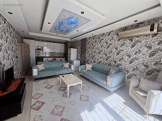 GÜL EMLAKTAN SATILIK DAYALI DÖŞELİ 1+1 DAİRE #1269234435