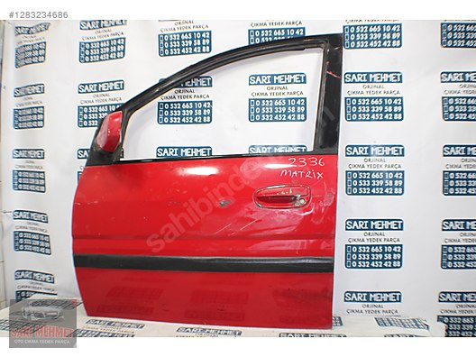 Kapi Matrix HYUNDAİ MATRİX SOL ÖN KAPI ÇIKMA HUNDAİ - İlan ve alışverişte ilk adres ...
