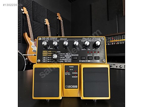 Boss OD-20___ Drive Zone Pedal - Efekt Pedalı ve Diğer Enstrüman