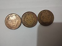 Hatalı 500 lira