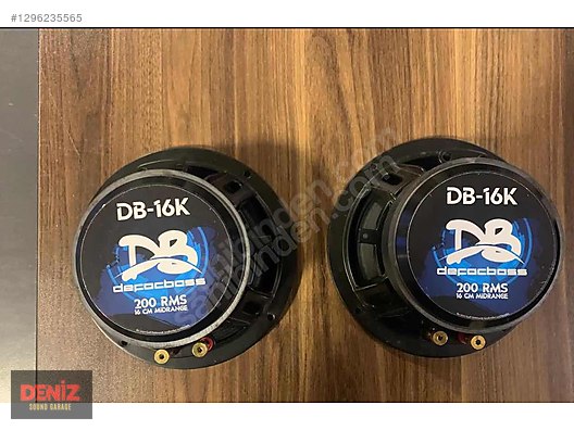 Hoparlör / Midrange / 16 cm Defacbass K Serisi Midarange Teki 200