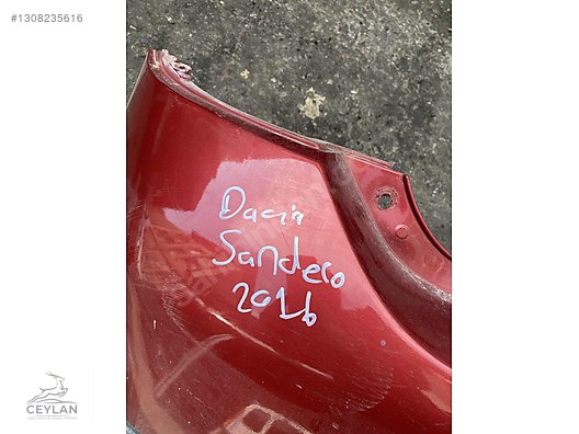 DACIA SANDERO STEPWAY ARKA TAMPON görseli 4