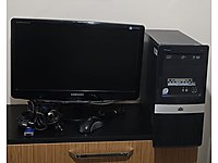 HP İntel Core 2 Duo 2048 Ram 500 Gb - Samsung 22 İnc Monitör