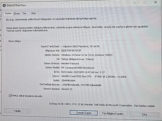 Used & Brand New Items / Computers / Desktops / Models / HP