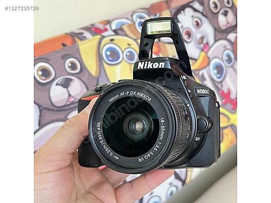 DSLR / Nikon / D5600 / Nikon D5600 + 18-55 Lens İle Sıfır gibi