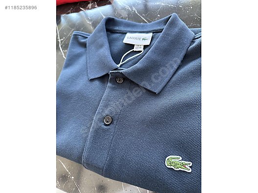 Lacivert XL beden Polo Yaka Lacoste Erkek Ti ort Modelleri sahibinden da 1185235896