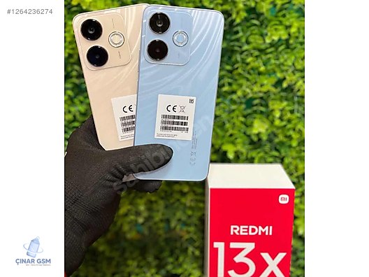 Xiaomi / Redmi 13 / ÇINAR'DAN KALICI KAYITLI REDMI 13X 16RAM/256GB