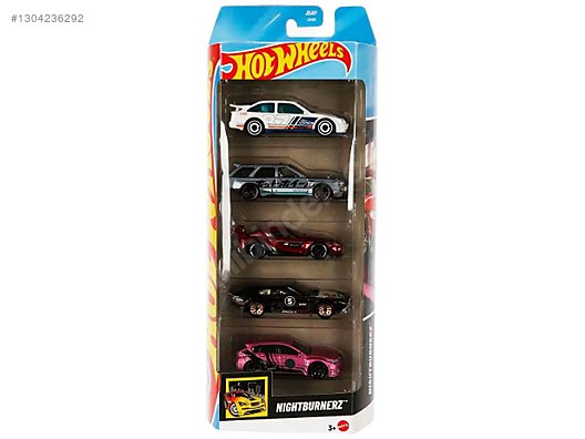 Hot Wheels Nightburnerz 5'li Set - SUPRA & COSWORTH (Sıfır) on