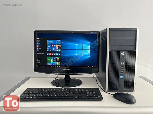HP / Hp Compaq 6300 Pro MT i3 3220 8Gb Ram 240Gb Hdd 19