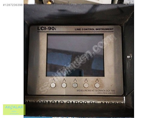 Lci One Control Monitor LCI-90 İ line control instrument winc monitoring sahibinden.comda ...