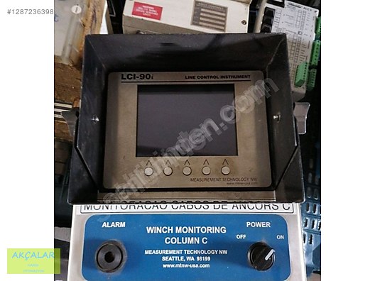 Lci One Control Monitor LCI-90 İ line control instrument winc monitoring sahibinden.comda ...