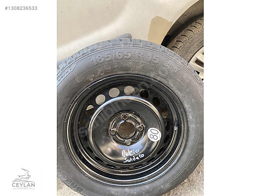 HİÇ KULLANILMAMIŞ İSTETME DACİA SANDERO STEPWAY JANT ve LASTİK görseli 5