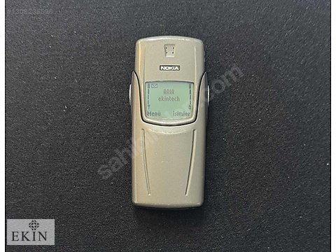 51 - 100 MB Siyah Nokia 8910 Cep Telefonu - 1308236590