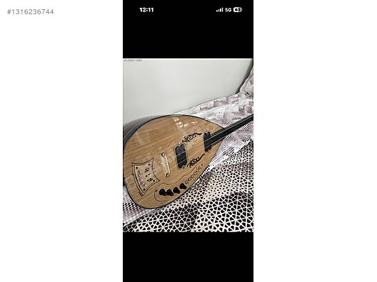 Ase Müzik Ardıç Uzun Sap Bağlama / Saz - 1316236744