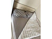 Çift kişilik yatak ve baza