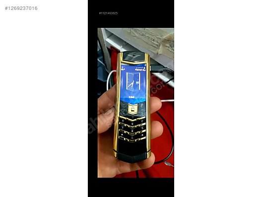 Vertu Constellation 2006 電話. 未使用の 16 GB Siyah Vertu Constellation Cep Telefonu - 1284594488