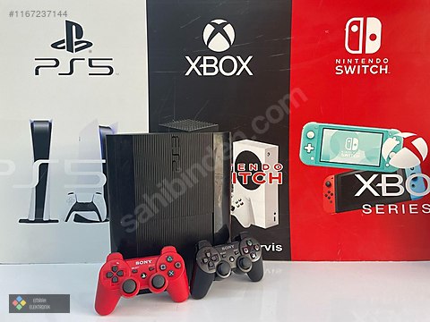 PS3 SUPERSLİM 500GB 45 OYUN 12AY MAGAZA GARANTİLİ EMRAH sahibinden